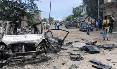 مقتل 25 شخصاً في هجوم استهدف فندقاً في العاصمة الصومالية