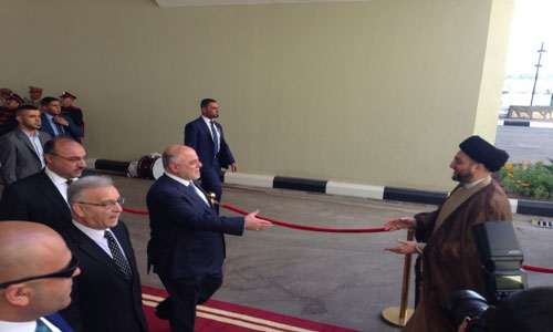 رئيس الوزرء العراقي في ذكرى الشهيد الحكيم: &rsquo;الحشد الشعبي ليس ميليشيات&rsquo;