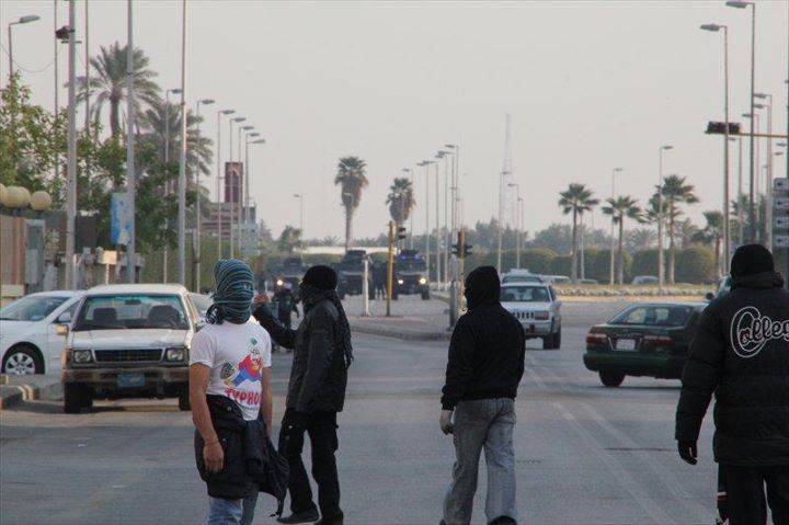 المنطقة الشرقية من السعودية تشهد تظاهرات وفعاليات مؤيدة لأبناء البحرين ومنددة بسلطات آل سعود
