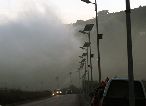 خاص الانتقاد: تحركات إسرائيلية مقابل الضباب وتحصين وتعزيز مواقع ونقاط مراقبة 