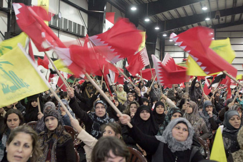 الاحتفال التضامني مع انتفاضات الشعوب العربية ـ بالصور