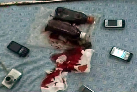 درعا: ضبط موبايلات مزودة بشرائح غير سورية وكاميرات ديجتال فيها مقاطع مفبركة 