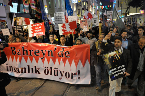 خاص "الانتقاد": قلب اسطنبول ينبض دعماً لشعب البحرين المظلوم ـ مصور