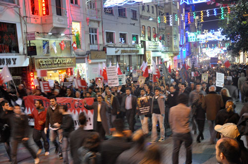 خاص "الانتقاد": قلب اسطنبول ينبض دعماً لشعب البحرين المظلوم ـ مصور