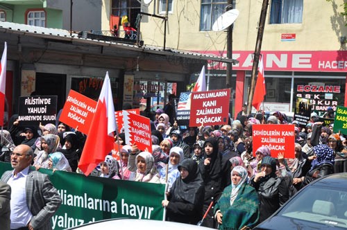 مسيرة حاشدة في اسطنبول نصرة لشعب البحرين