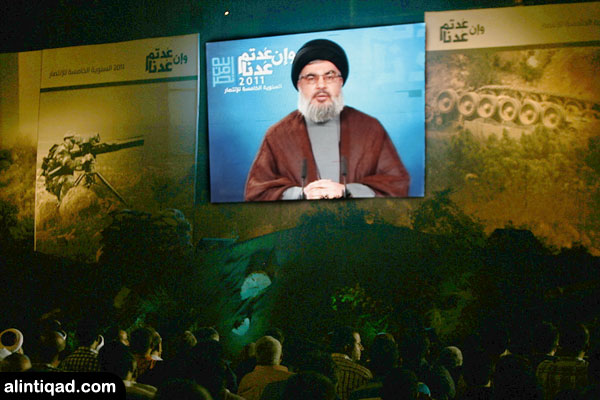 السيد نصرالله في  مهرجان الانتصار : كما كنت أعدكم بالنصر دائما أعدكم بالنصر مجددا