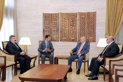 مراد وشاتيلا وحمدان بعد لقائهم الأسد: قوة سوريا ستكون قوة للبنان
