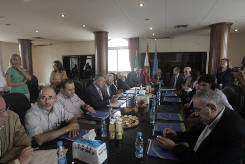 جولة لممثل الـ"UNDP" والسفير الإيطالي في الضاحية: التأكيد على مواصلة المشاريع في المنطقة