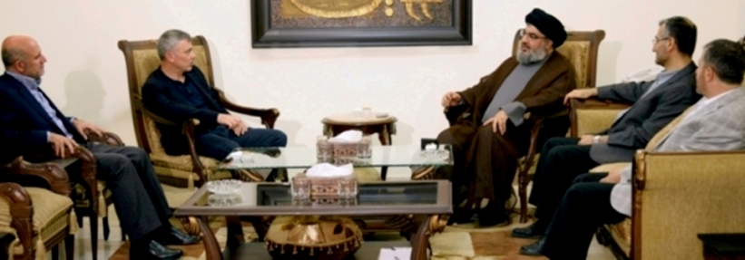 السيد نصرالله إستقبل النائب فرنجية 