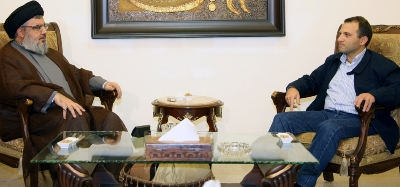 السيد نصرالله إستقبل الوزير باسيل 