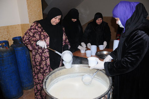 ويطعمون الطعام على حبه .. موائد أبو الفضل العباس ..
