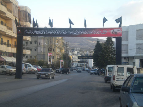 مدينة النبطية تتشح بالسواد حزناً على الأمام الحسين "ع" في شهر محرم