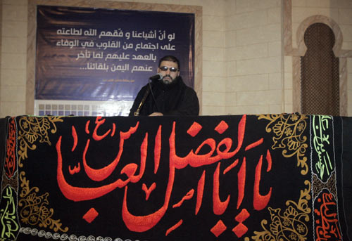 مجلس عزاء لعوائل جرحى المقاومة الاسلامية في يوم أبي الفضل العباس (ع)