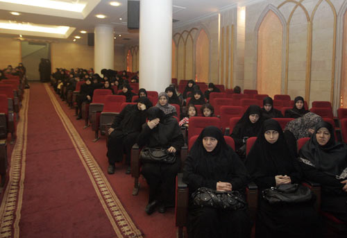 مجلس عزاء لعوائل جرحى المقاومة الاسلامية في يوم أبي الفضل العباس (ع)