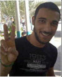 قوات النظام البحريني تقمع مسيرة تشييع الشهيد سلمان في سترة
