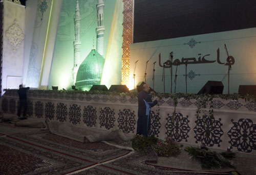 حزب الله ينهي تحضيراته للاحتفال المركزي بالمولد النبوي الشريف