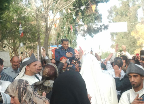 بلدة بليدا الحدودية تحتفي بتعيين العميد خليل إبراهيم رئيساً للمحكمة العسكرية في لبنان