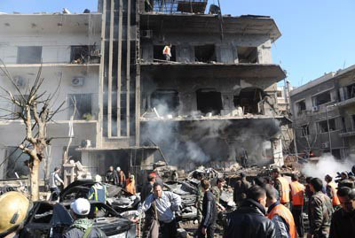 "تشرين": تفجيرا دمشق محاولة للإيهام ببداية حرب أهلية في البلاد ومردهما الى إيجابية محادثات أنان مع الجانب السوري