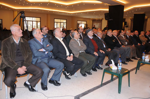 بلدية جبشيت الجنوبية تكرم وزير الزراعة 