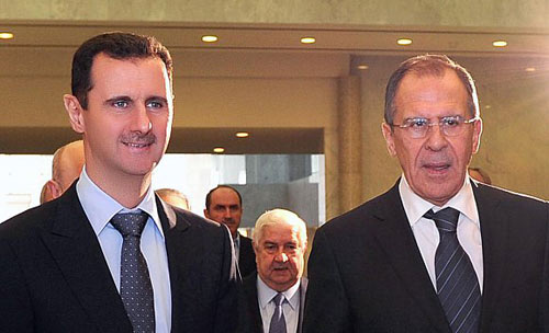 لافروف: روسيا تدافع عن حق السوريين السيادي في خيارهم الديمقراطي والشعب السوري هو وحده من يقرر مستقبل بلاده