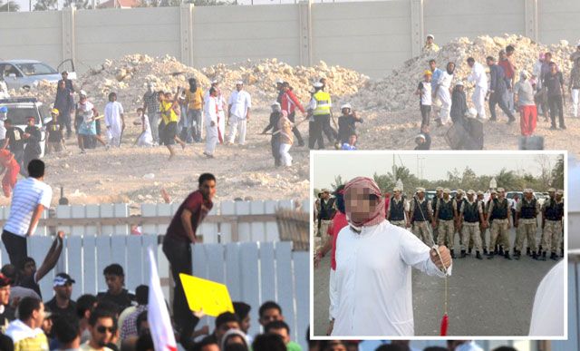 جمعية "الوفاق": مجموعات بلباس مدني تهاجم مواطنيين بالسلاح الابيض  

