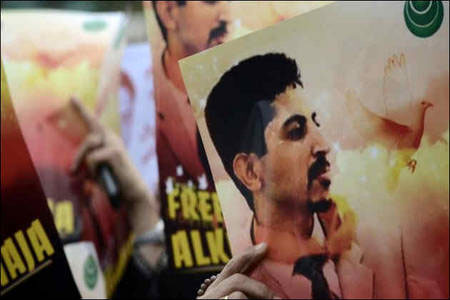 زوجة المعتقل الخواجة: مازلنا ممنوعين من زيارته والاتصال به   