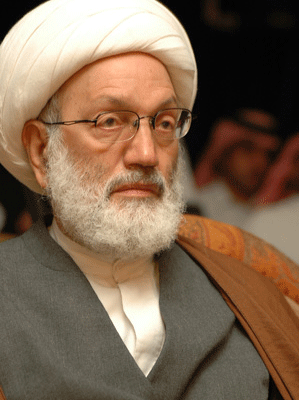 آية الله قاسم يحمّل السلطات البحرينية المسؤولية عن حياة الخواجة والمشيمع