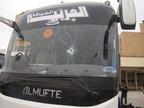 المجموعات السورية المسلحة ترتكب مجزرة بحق ركاب باصين لبنانيين كانا متوجهين لزيارة العتبات  المقدسة في العراق ـ مصور