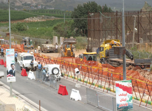 تدريبات على عمليات إخلاء ورشة الأشغال "الإسرائيلية" عند الحدود تستنفر الجيش اللبناني وتزعج "اليونيفل"