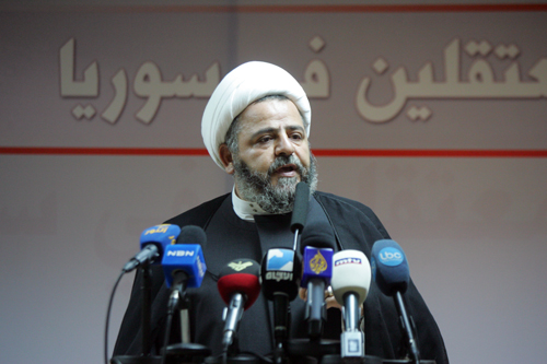 لقاء تضامني مع أهالي المخطوفين في حلب والكلمات تشدد على إدانة الجريمة والمطالبة بالافراج عنهم
