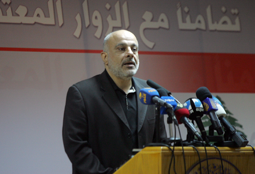 لقاء تضامني مع أهالي المخطوفين في حلب والكلمات تشدد على إدانة الجريمة والمطالبة بالافراج عنهم
