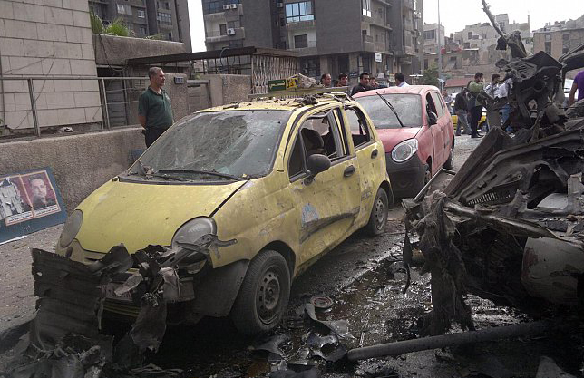 سلسلة تفجيرات في دمشق وحلب توقع شهداء وجرحى