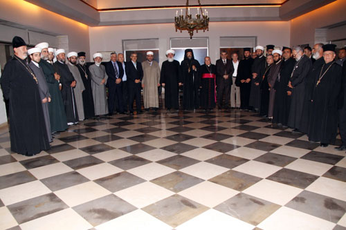 لقاء موسع للفعاليّات الروحيّة في عكار يأسف لاختطاف اللبنانيّين على طريق حلب ويأمل ان تمر هذه المحنة بسلام