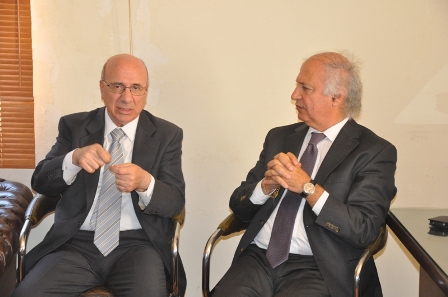 جولة لوزير العدل على المحاكم في مدينة النبطية الجنوبية

