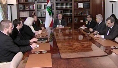 سليمان استقبل فيلتمان وتسلم من رحيمي دعوة لمؤتمر دول عدم الانحياز