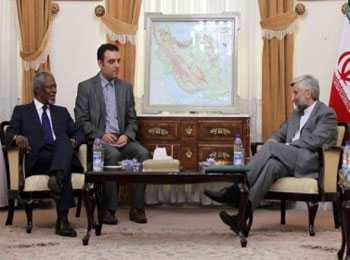 تفاصيل جديدة عن زيارة عنان لطهران..