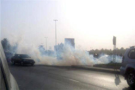 قوات النظام البحريني تمنع تجمعا للمعارضة وتقمع المشاركين فيه
