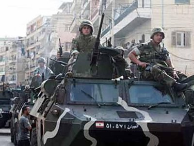 الجيش اللبناني يواجه صعوبات بالانتشار في مدينة طرابلس جراء عدم التزام بعض الاطراف بالتهدئة