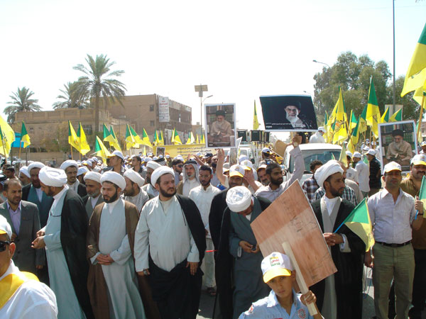 العراق : عشرات الالاف يحيون يوم القدس العالمي