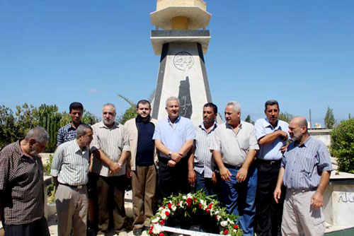 الجبهة "الشعبيه لتحرير فلسطين" تحيي الذكرى السنوية الـ11 لاستشهاد أمينها العام السابق في مخيم عين الحلوة