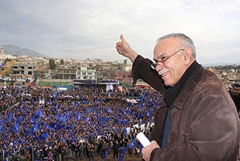 نوشيروان مصطفى انطلاق الحملات الدعائية للانتخابات البرلمانية الكردية