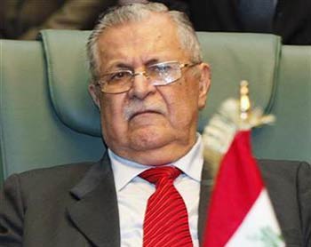 جلال الطلباني انطلاق الحملات الدعائية للانتخابات البرلمانية الكردية