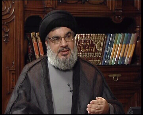 الامين العام لحزب الله السيد حسن نصر الله : الاسد تلقى عرضا اميركيا بتغيير موقفه من اسرائيل وايران وحركات المقاومة مقابل انهاء الازمة السورية 
