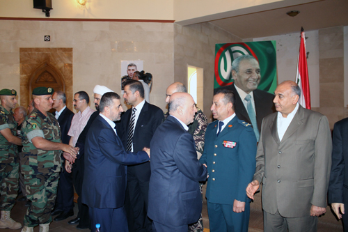 تشييع رسمي للمقدم الشهيد عباس جمعة 