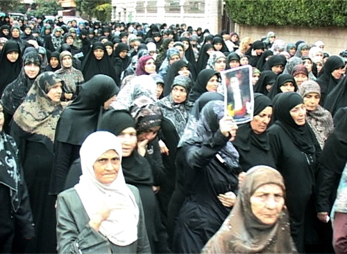 تشييع الشهيد زين العابدين مصطفى في مدينة بعلبك