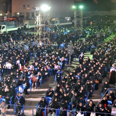 
مهرجان حاشد للمعارضة البحرينية في ساحة الحرية بالمقشع