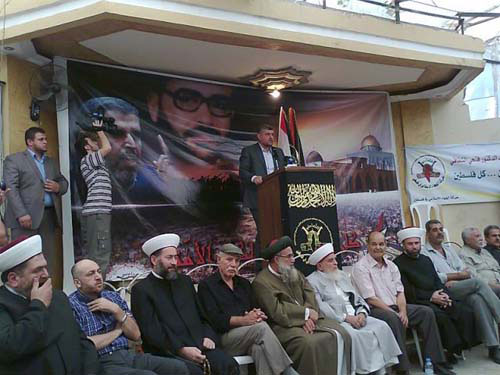 حركة "الجهاد الاسلامي" أحيت الذكرى الـ 25 لانطلاقتها والسابعة عشرة لاغتيال أمينها العام 