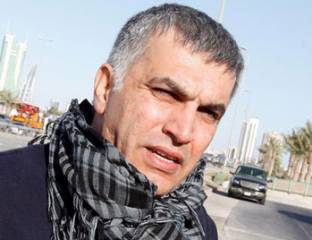 نبيل رجب يبدأ إضراباً عن الطعام لمنعه من حضور عزاء والدته
