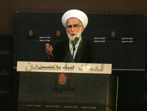 الشيخ احمد الزين : كل صوت يدعو الى التفرقة بين المسلمين مصدره "تل أبيب"