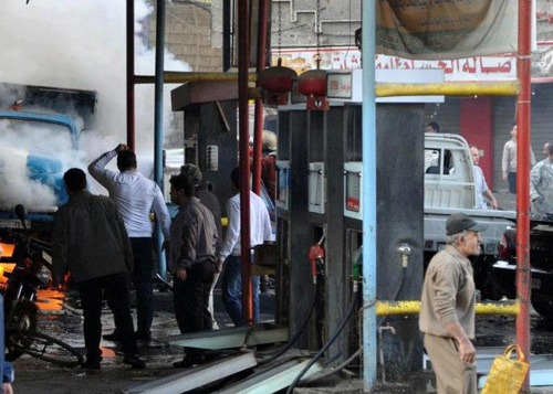 أربعة تفجيرات تضرب منطقة جرمانا بريف دمشق والحصيلة الأولية: 34 شهيداً وعشرات الجرحى